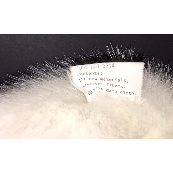 Hallmark 7” White Stuffed Plush Bear Graduate Cap Tassel New - Picture 7 of 7